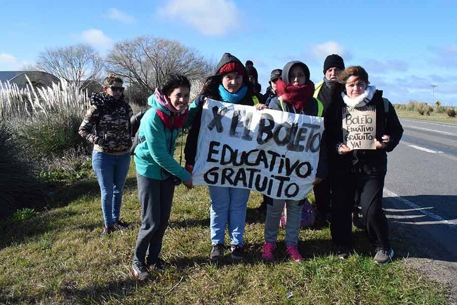 Estudiantes de terciario acentúan su reclamo