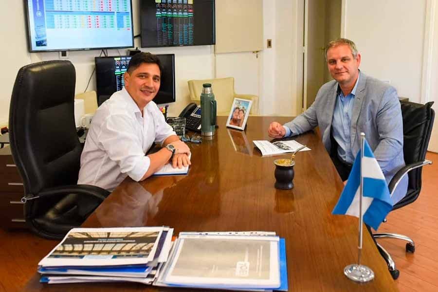 Santoro: “Existe la voluntad política para que el tren vuelva a Madariaga”