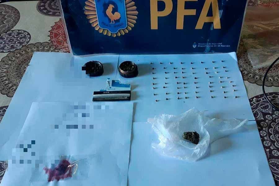 La Policía Federal Argentina detuvo a una persona por narcomenudeo