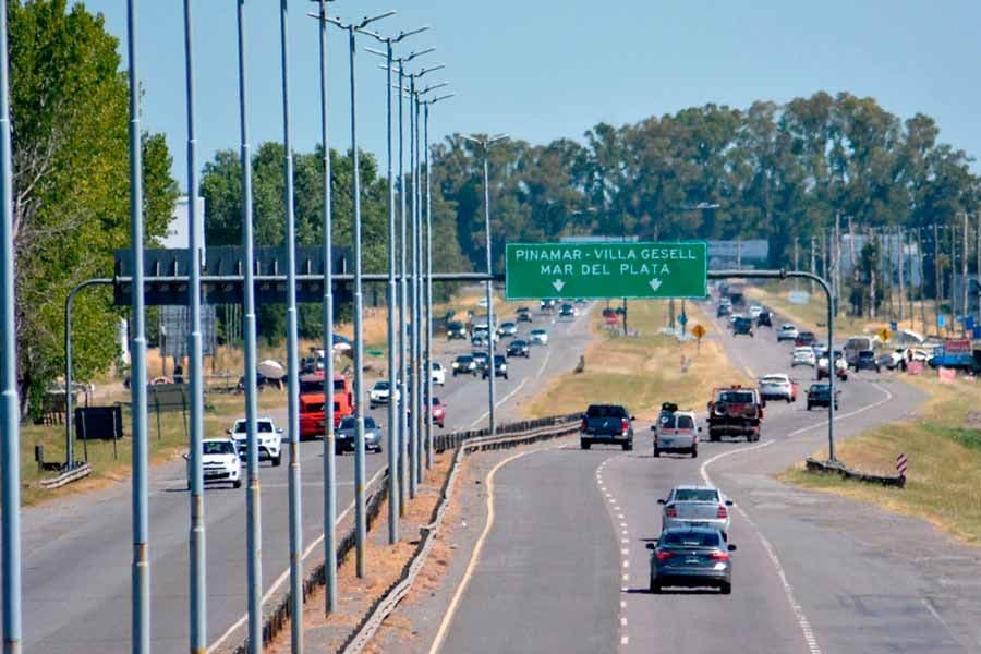 Temporada 2021: El tránsito es intenso en las rutas hacia la Costa Atlántica