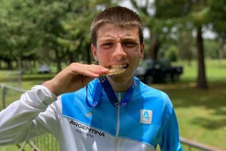 Lucero campeón argentino sudamericano Cross Country en Brasil