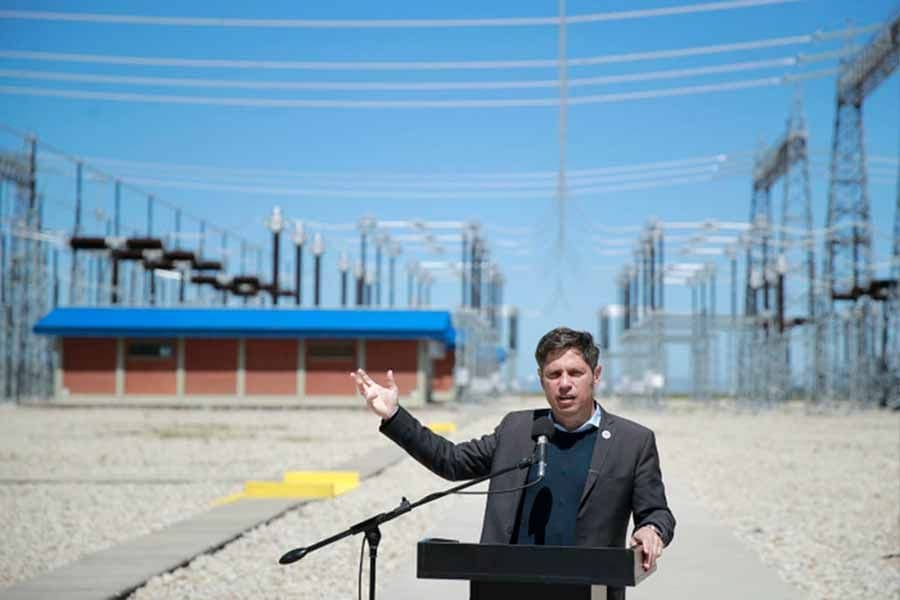 Kicillof inauguró la nueva Estación Transformadora Vivoratá en Mar Chiquita