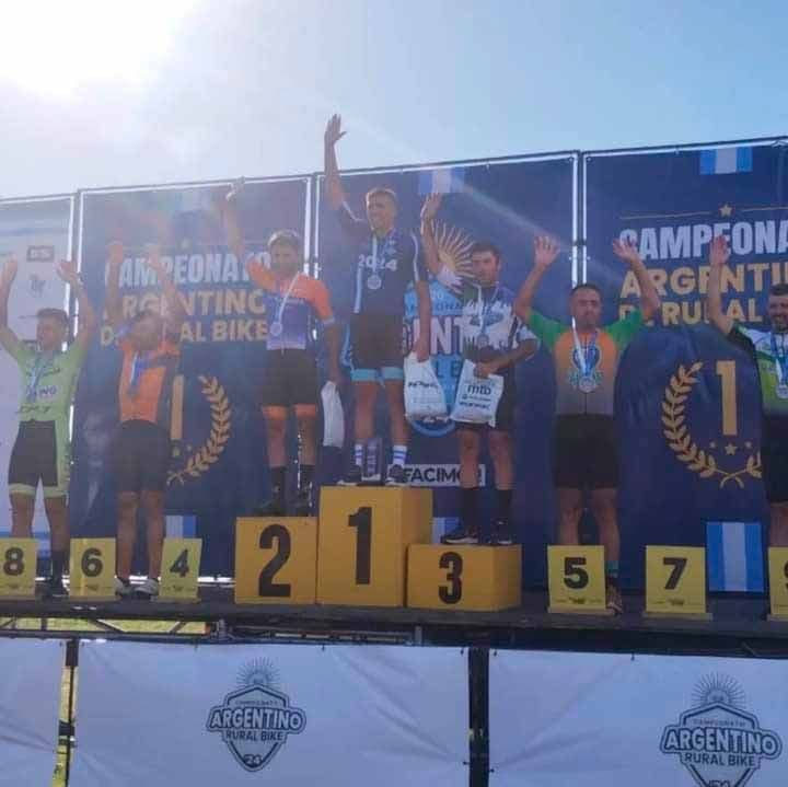 CICLISMO: ALMARAZ PRESENTE EN EL RURAL BIKE EN PERGAMINO