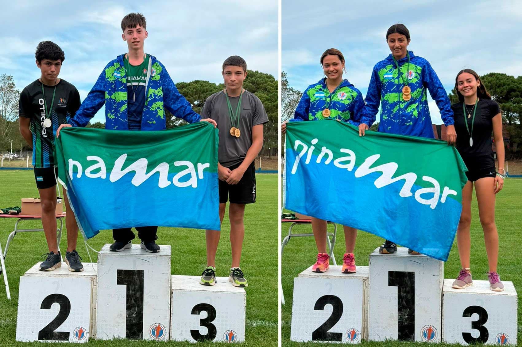 Gran convocatoria del circuito regional de atletismo