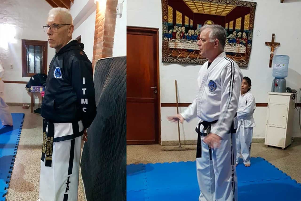 Presencias de lujo en el Instituto Argentino de Taekwondo de Pinamar