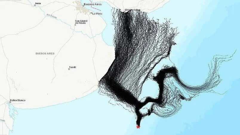 Advierten sobre un posible derrame de petróleo en la costa