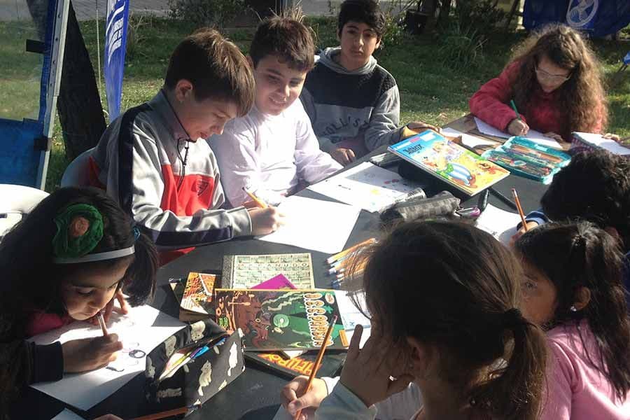 El taller de historieta, un atractivo del Uncipar