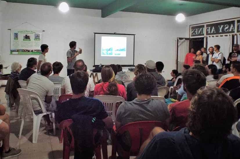 Amplia concurrencia a una charla sobre fauna marina