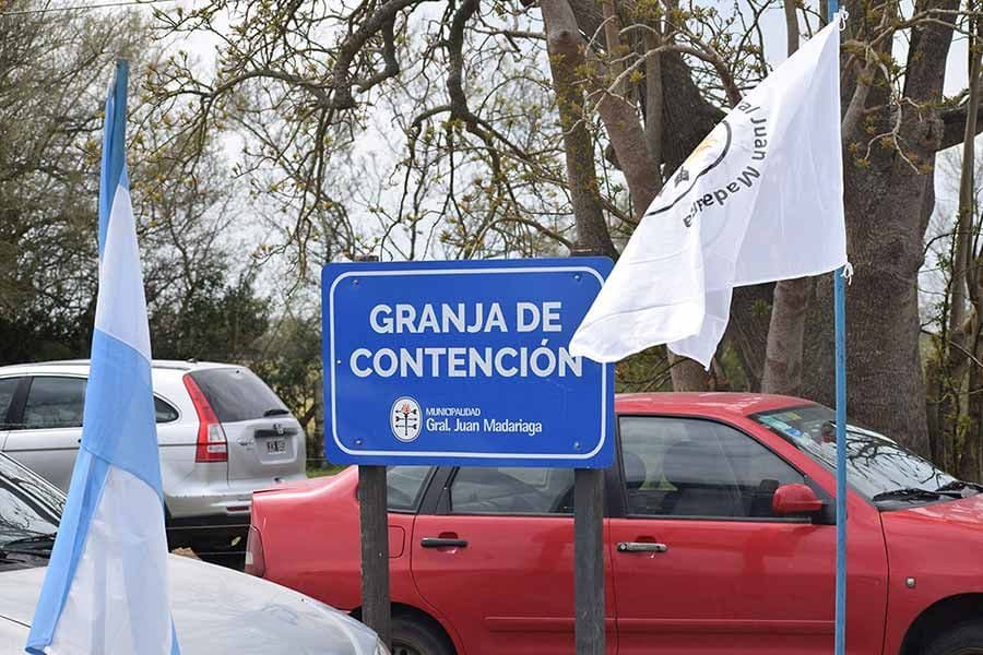 Se inauguró una granja de contención