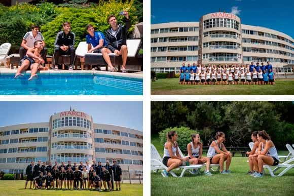 Leonas y Leones volvieron a elegir Cariló y al Hotel Marcin