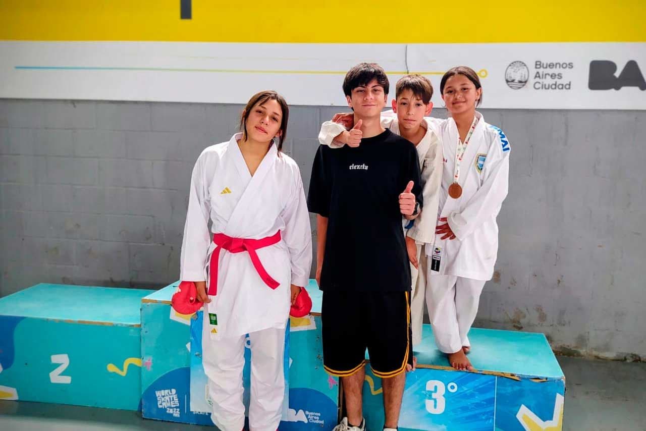 Último torneo de karate del circuito nacional con presencia pinamarense