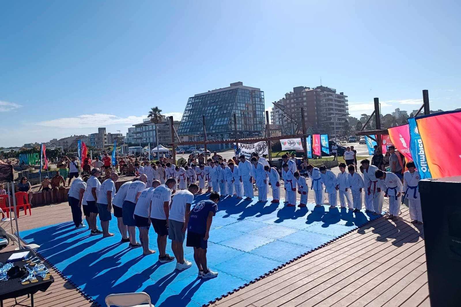 Karate: 2do torneo regional en las playas olímpicas