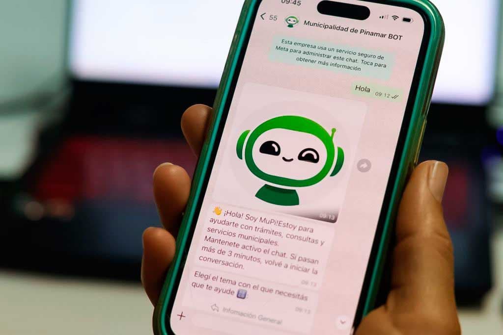 El Municipio lanzó MuPi, un nuevo bot de atención por WhatsApp