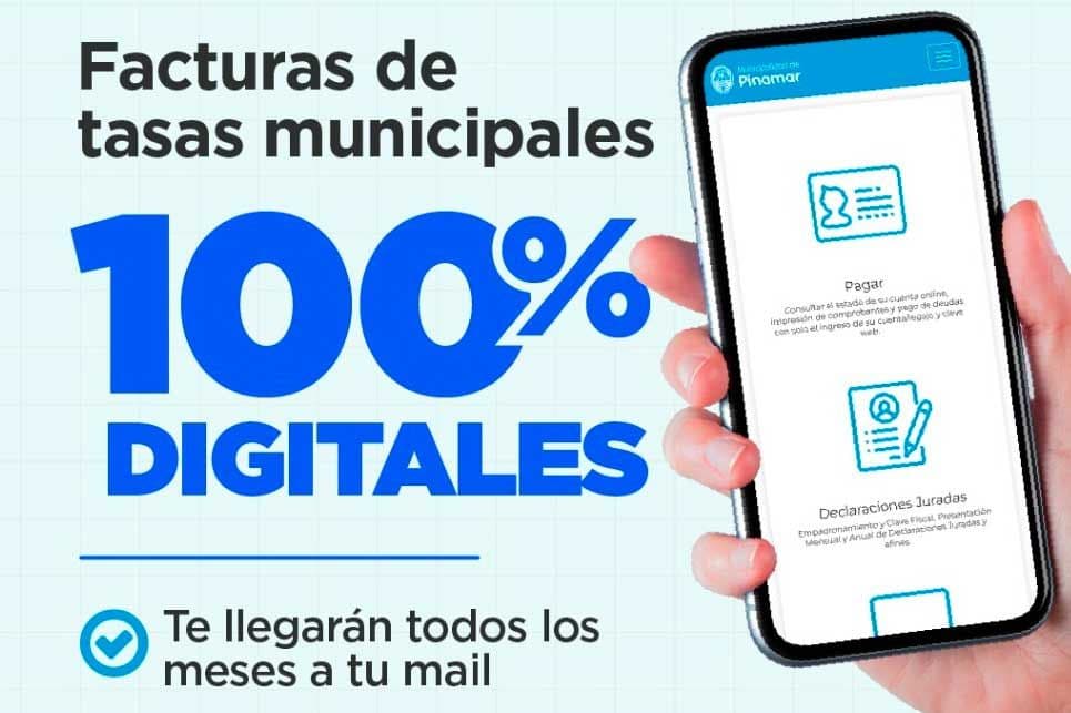 Desde noviembre, las facturas de tasas municipales serán 100% digitales